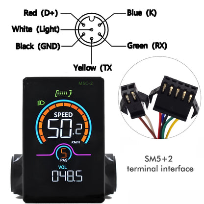 E-bike LCD Digital Color Display