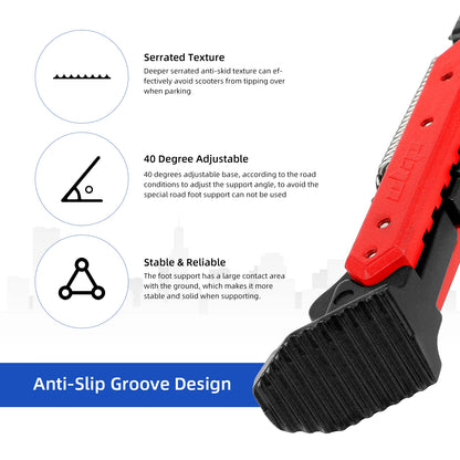 Foot Support Expandable Side Parking