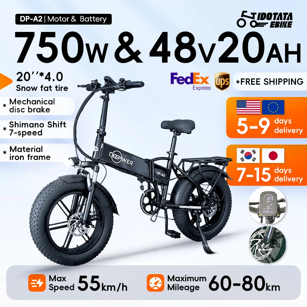 IDOTATA EBIKE -  48V 20AH / 1000W