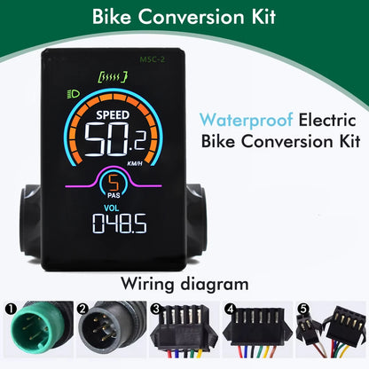 E-bike LCD Digital Color Display