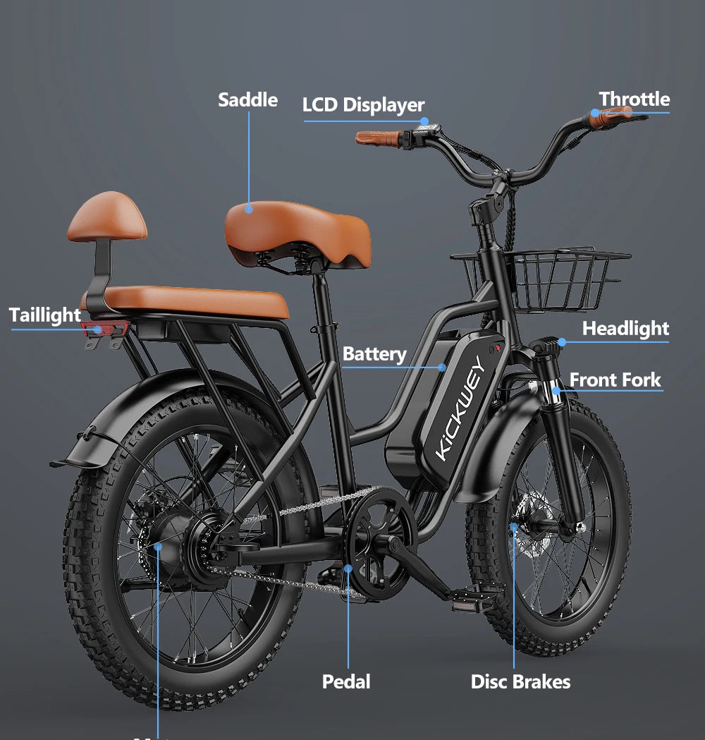 Peak Ebike 48V 20AH  1500W