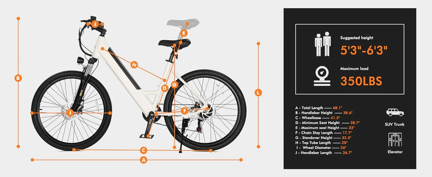 Electric Bike for Adults 750W