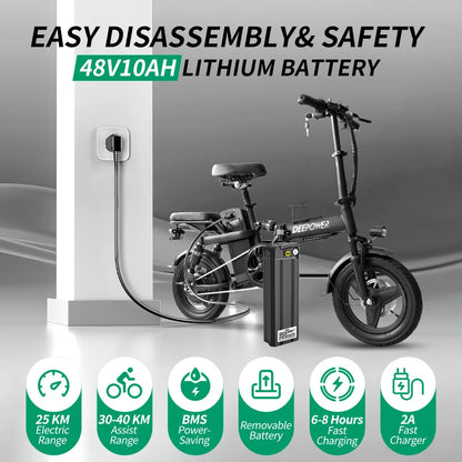 IDOTATA 48V 10Ah 400W EBIKE