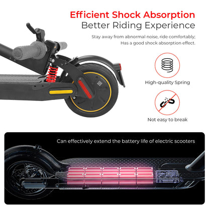 Rear shock absorber for Ninebot Max