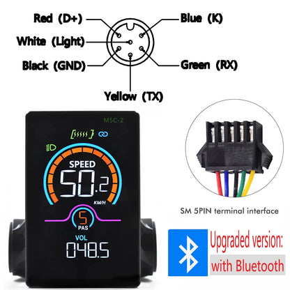 E-bike LCD Digital Color Display